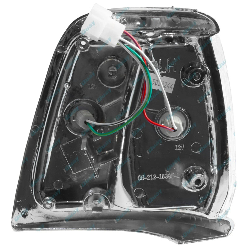 Toyota Hilux LN85 RN85 4cyl 2.4L 91-97 LH Chrome Corner Light W/ Clear Hump