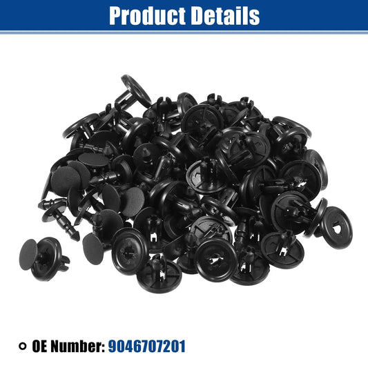 50 Pcs Front Fender Retainers Clips for Toyota