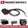Ram 1500 Tail Light Turn Signal Lamp Socket Wiring (2009 - 2020)