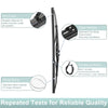 Porsche Cayenne S Pre-GTS Rear Wiper Blade Arm Set (2002-2010)