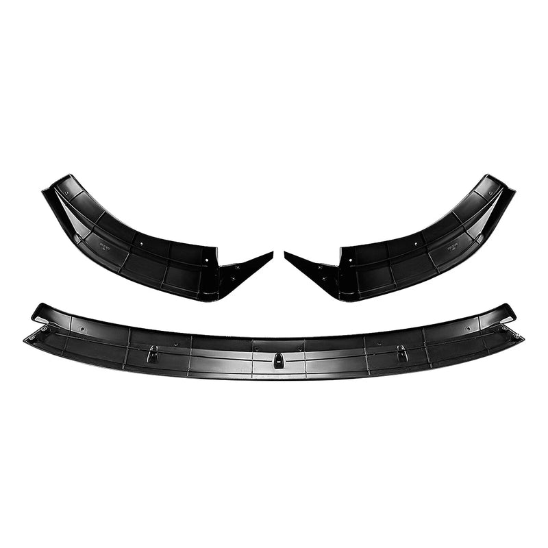 Benz W214 E260 E300 AMG (2024) Gloss Black 3 x Front Spoiler Lip Splitter Kit