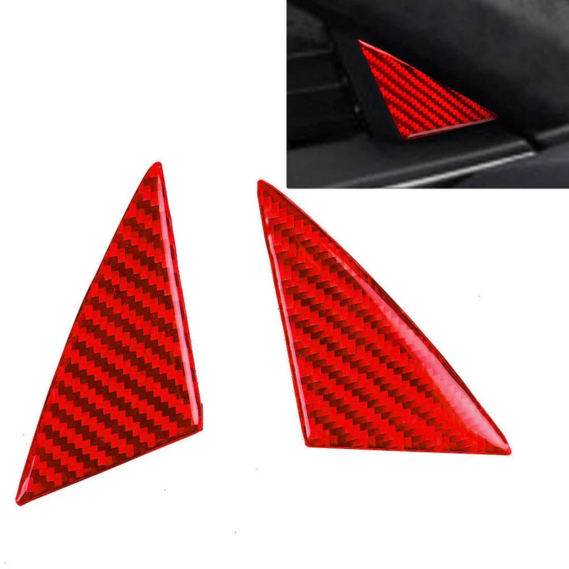 Kia Stinger (2018-2023) Red A Pillar Panel Front Triangle Cover Trim