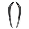 VW Golf Glossy Black Front Bumper Side Air Vent Trim (2013-2016)