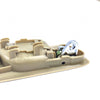 Interior Inner Door Handle Beige Set 4 Fits Honda Accord CG 4D Sedan 1998-02 D06