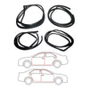 Toyota Corona Sedan 1964-1970 Front Rear Door Weatherstrip Set