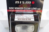 Nissan Skyline R33-R34 GT-R 2 x Side Turn Signals Clear Lens (1995–2002)