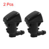 Ford Escape 2 x Black ABS Front Windshield Cleaning Nozzles (2001-2012)