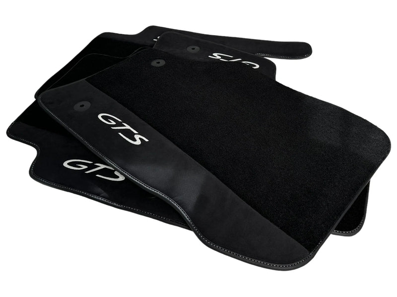 Porsche Cayenne 2003-2010 Alcantara Leather Floor Mats (GTS)
