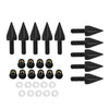 Motorcycle - 10Pcs Black 5MM Windshield Screws