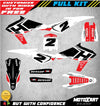 Husqvarna TC 449 Custom Graphic Kit SPRINT Style (2011-2013)