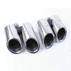 Porsche Macan 2019-2024 1 Pair Silver Tail Exhaust Pipes