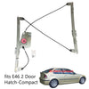 BMW 3 Series E46 2-Door Front Right Window Regulator W/o Motor (1998–2005)