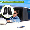 Chevy Equinox 6 x Pillar Window Trim (2010 - 2017)