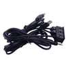 1.5M Car Dash Type-C AUX USB Port Panel Extension Cable Adapter