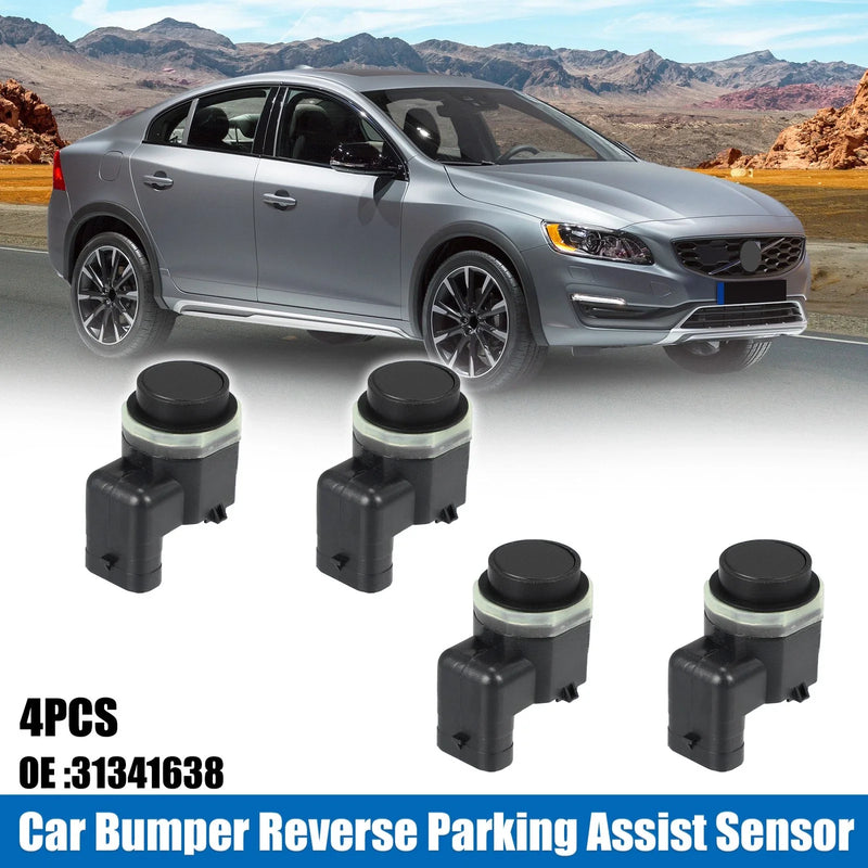 Volvo S60 S80 4 x Car Bumper PDC Reverse Parking Assist Sensors (2001-2010)