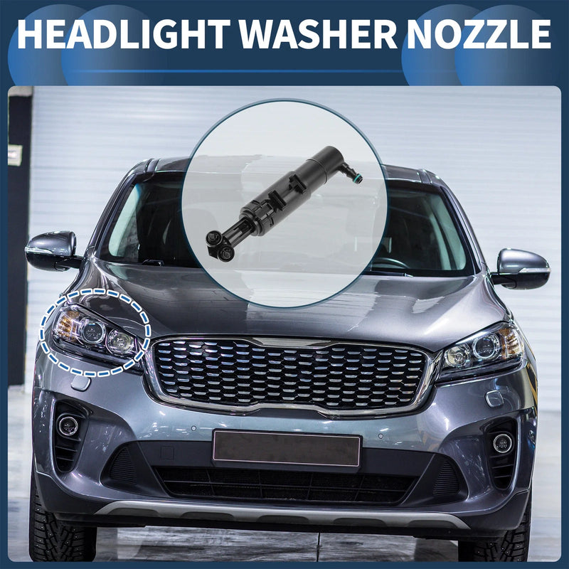 Mercedes-Benz C200 Front Passenger Headlight Washer Nozzle (2007-2015)
