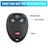 Chevrolet HHR Car Key Fob Shell Case 4-Button (2006-2011)
