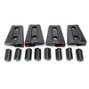 Jeep Wrangler JK 2007-2017 Left & Right Side 8pcs Door Hinge Covers