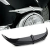 Harley Touring FLHX Black Batwing Fairing Brow Accent (1996-2013)