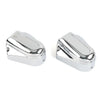 Harley Softail FLSTC FLSTN Rear Axle Covers  Chrome (2000-2017)