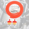 CRF50 70 90 ATV Red Set Motorcycle Fuel Line Clamps with 2 Fuel Filters