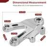 Kawasaki Ninja ZX-6R ZX-9R Left Front Footrest Mount Bracket (1995–2007)