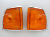 Vauxhall Brava Isuzu TF TFR Holden Rodeo Chrome Orange Corner Lights