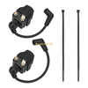 Mercury 6HP 8HP 9.9HP 10HP 15HP Ignition Coil w/ Cable Set