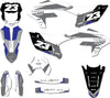Yamaha WRF 450 2024-2025 SHADES STYLE Stickers Custom Decal Kit
