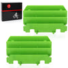 Kawasaki KX125 / KX250 1994-2005 Radiator Guards Green