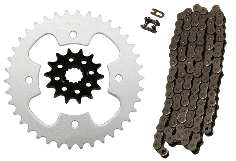 Polaris Outlaw 525 S Natural 520x98 O-Ring Drive Chain & 14/38 Sprockets