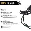 Toyota Hilux (2015-2018) 1 x Left Front ABS Wheel Speed Sensor
