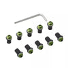Honda Suzuki Kawasaki Yamaha 10pcs Windscreen Windshield Bolts Nuts Screws