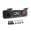 REDARC 50 Amp Anderson Plug USB 3.0 Cigarette Socket Flush Mount Plate