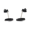 Universal Motorcycle - Black Windshield Deflector