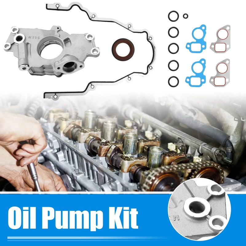 Chevrolet for GMC for Pontiac for Hummer Oil Pump w/Gaskets