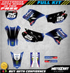 Yamaha TTR 230 Decals 2005-2020 Custom Graphic Kit FURY STYLE