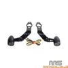 Harley Nightster LED Turn Signal Amber Lights w/Bracket (2022-2024)