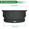 Chevrolet Orlando Car Trunk Retractable Cargo Cover (2010 - 2018)