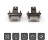 Peugeot 206 / 207 / 307 / 308, Citroen C3 / C4 / C5 / C6 18 LED License Plate Lights (2000-2023)