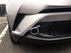 Toyota C-HR (2017-2019) 2 x ABS Chrome Front Fog Light Cover Trim