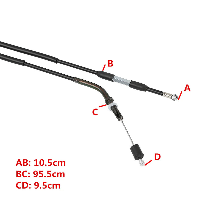 Honda CRF250R Black Clutch Cable (2008-2009)