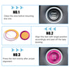 Dodge Charger Challenger Pink Push Start Button Cover Trim Kit