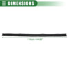 Ford F-250 (1997-2007) Black Rubber Car Window Weatherstrip