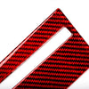 Nissan GTR R35 Carbon Fiber Red Central Console CD Panel Cover Trim (08-16)