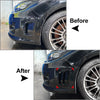 Subaru Impreza WRX STI Black Front Bumper Side Air Vent Covers (2008-2014)