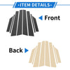 Hyundai Creta Ix25 8 Pcs Door Pillar Window Trim (2015-2023)
