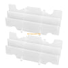 Honda CR125R Pair Radiator Grille Louvre Rad Guards (1992–1997)