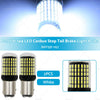 Car P21/5W BAY15D 1157 144SMD White LED Brake Light Bulbs