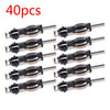 40Pcs Universal Male Car Radio Aerial Antenna AM/FM Adapter Connector